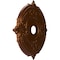 Ekena Millwork Attica PVC Ceiling Medallion (Canopies up to 7 3/4"), 22"OD x 3 1/2"ID x 1"P, Metallic Dark Copper CMP22ATCDC - alternate 3